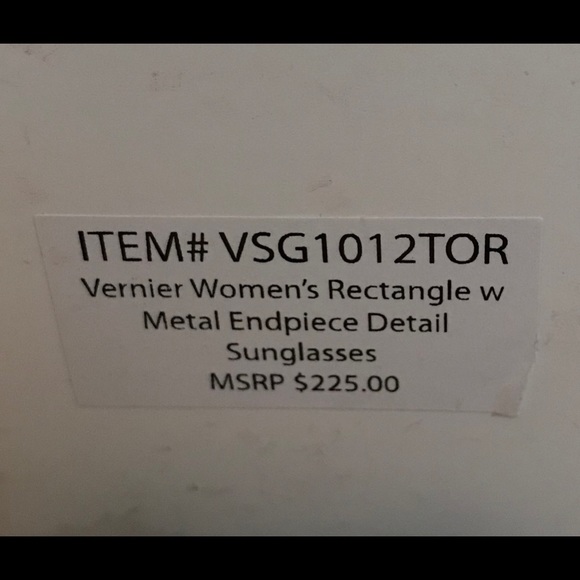 BRAND NEW Vernier Sunglasses 1.5 Reading Strength - Picture 5 of 5